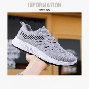 Men Women Vulcanized Casual Running Shoes Lightweight Breathable Tennis Sneakers Fitness